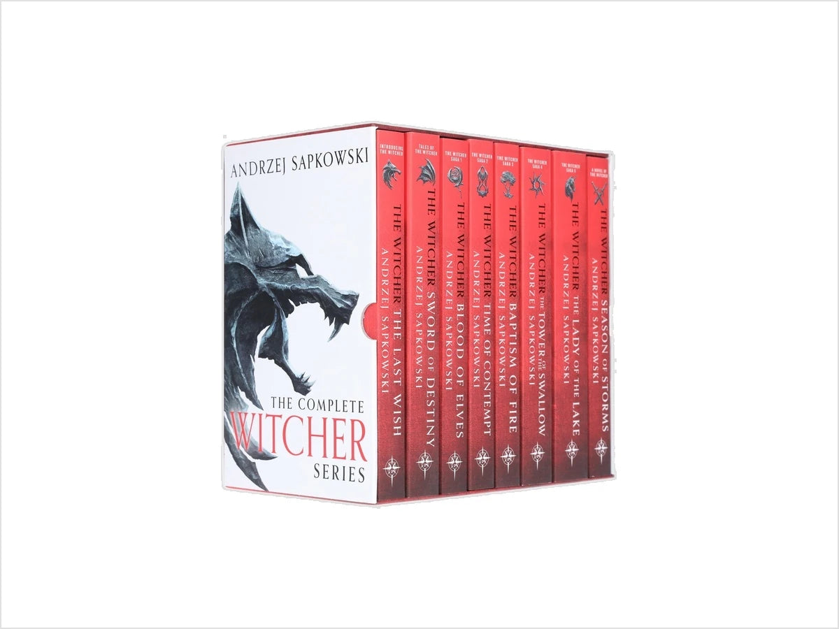 The Complete Witcher Series 8 Books Box Set Collection