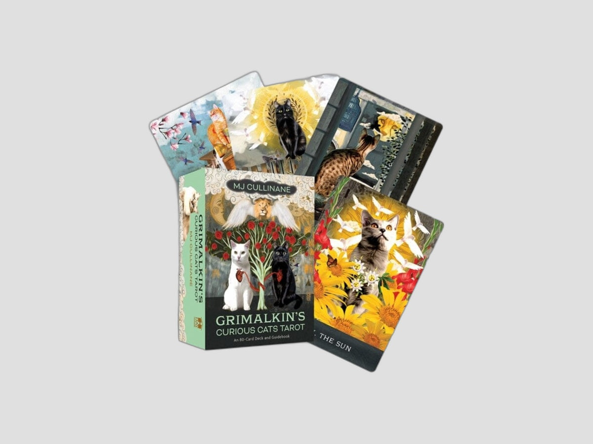 Grimalkin's Curious Cats Tarot by MJ Cullinane; 9781401970697