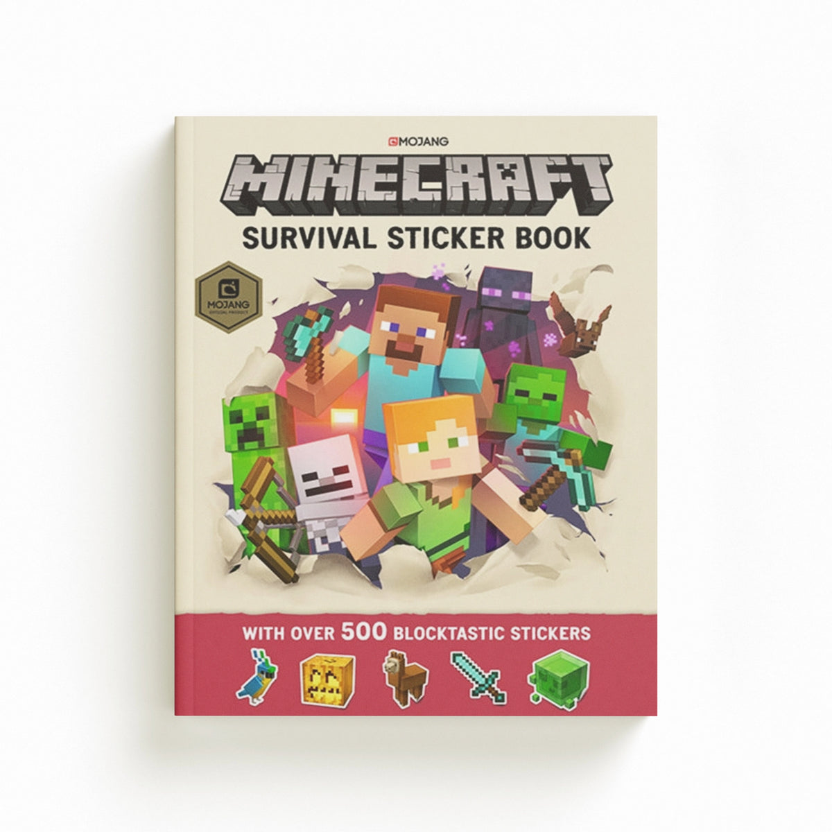 Minecraft Survival Sticker Book