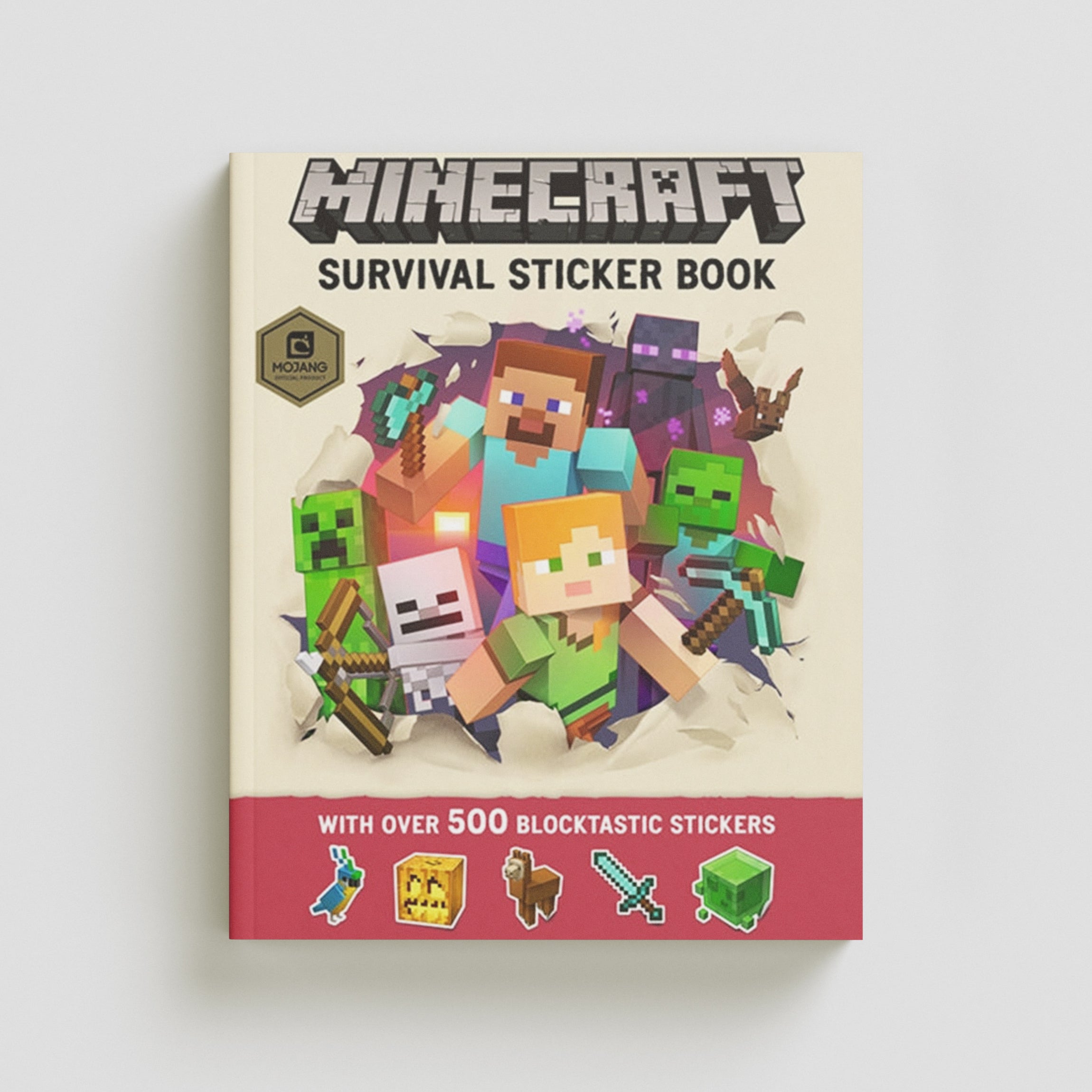 Minecraft Survival Sticker Book by Mojang AB; 9781405288552