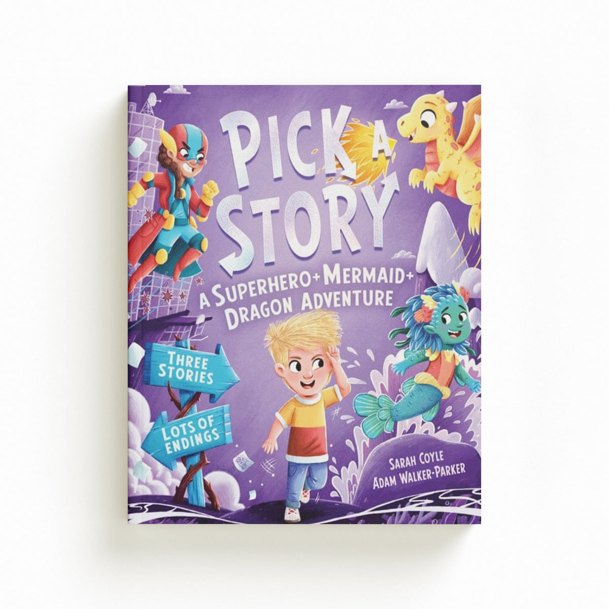 A SUPERHERO MERMAID DRAGON ADVENTURE