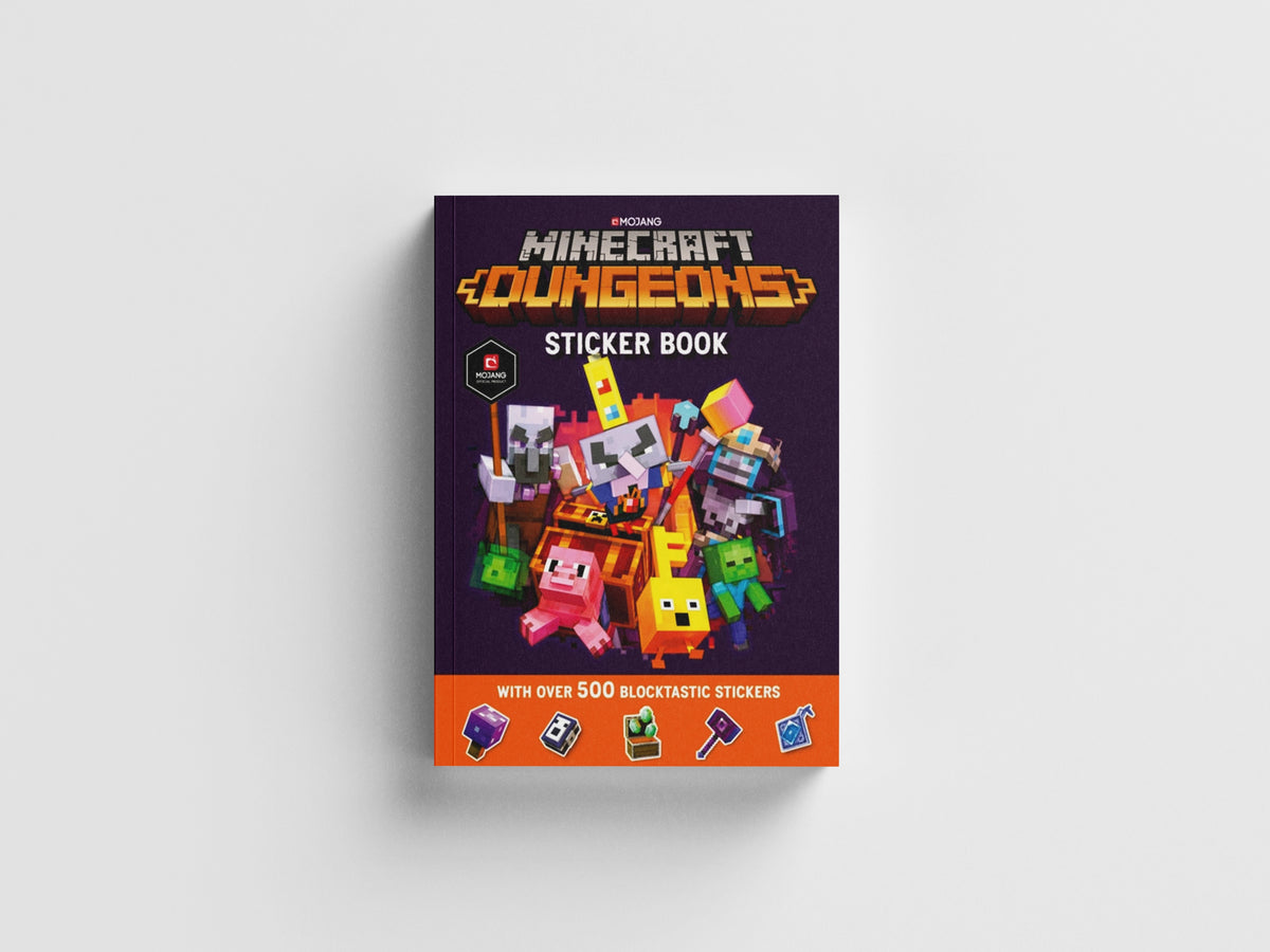 Minecraft Dungeons Sticker Book