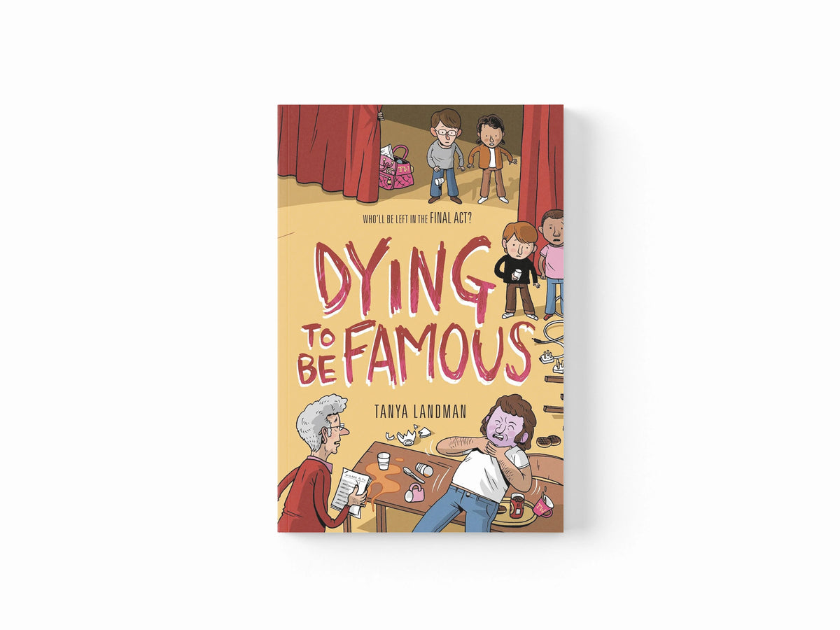 Murder Mysteries 3: Dying to be Famous by Tanya Landman; 9781406344431