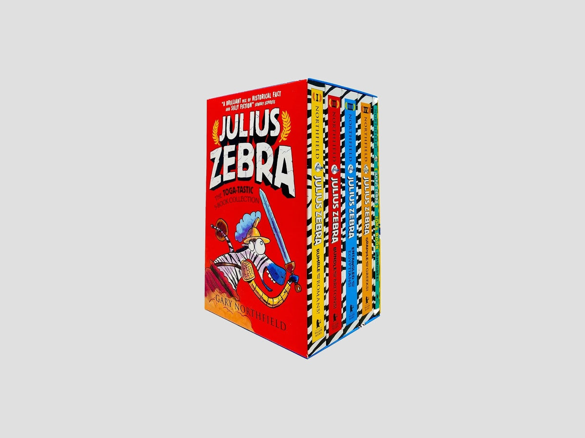 Julius Zebra Series 5 Books Collection by Walker Books Ltd; 9781406383621