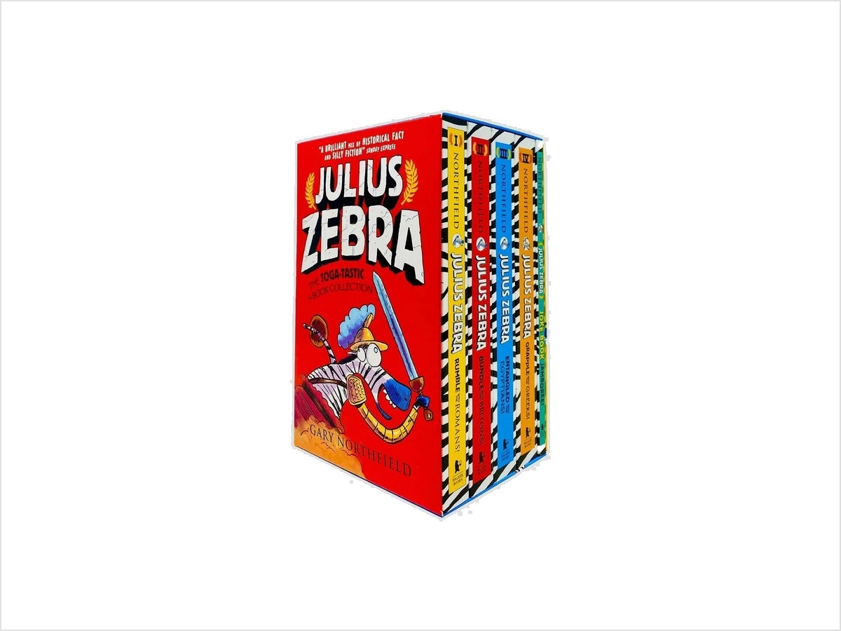 Julius Zebra Series 5 Books Collection