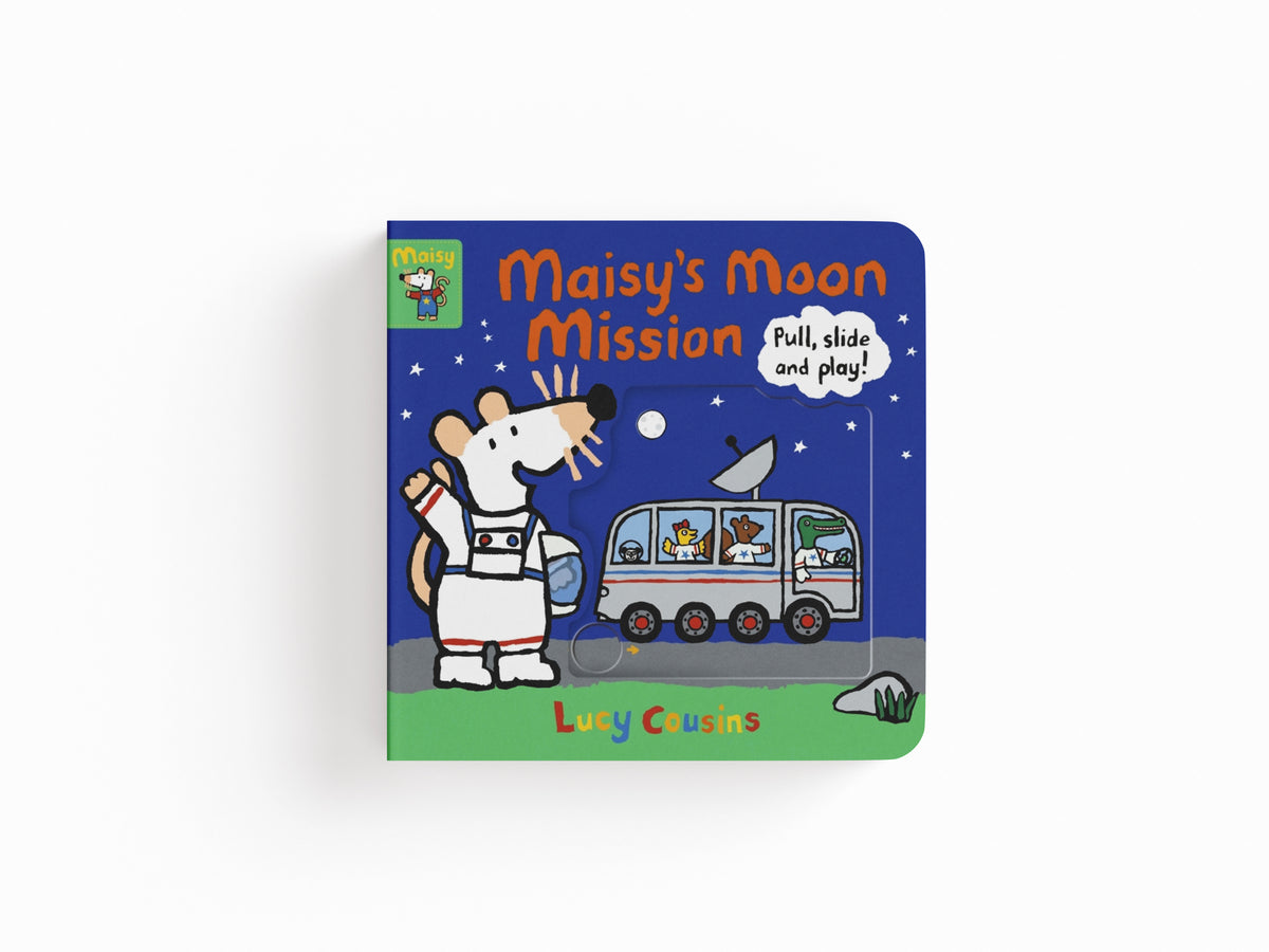 Maisy's Moon Mission: Pull, Slide and Play by Lucy Cousins; 9781406391947