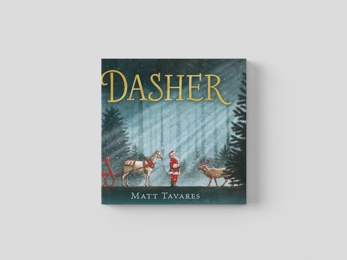 Dasher by Matt Tavares; 9781406393057