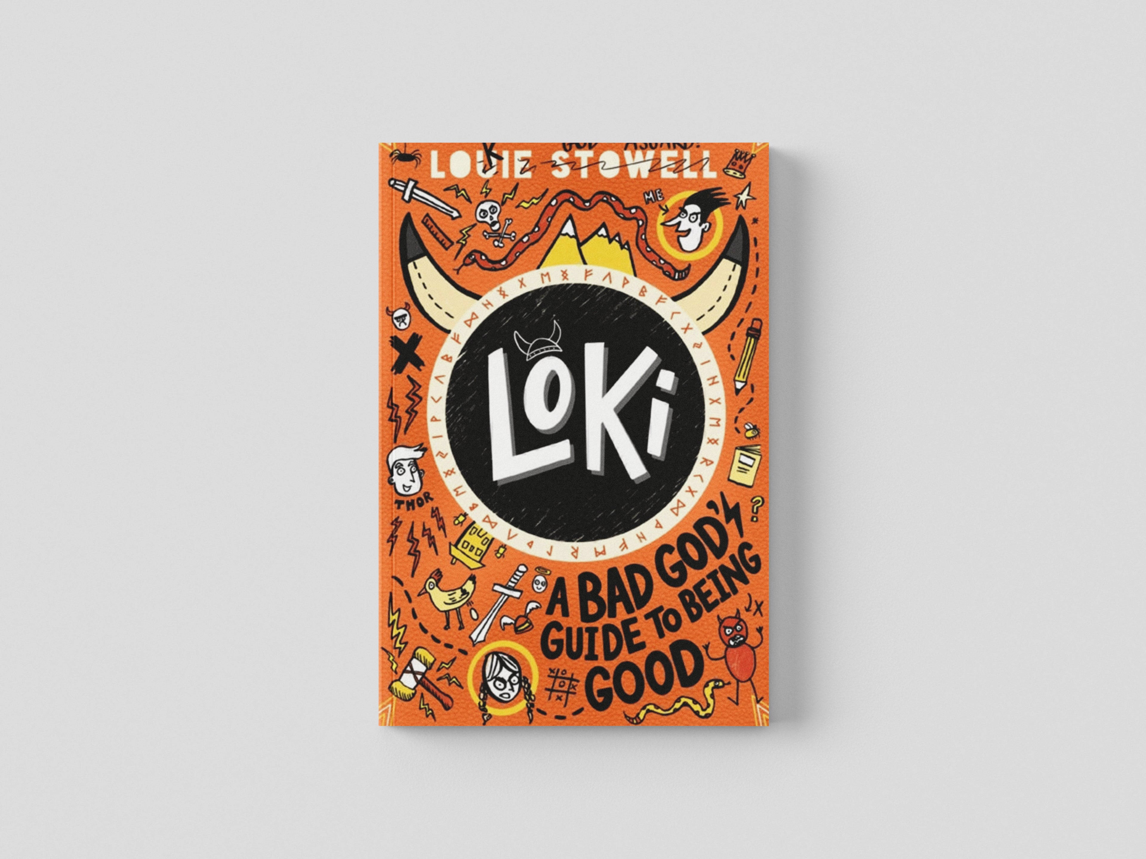Loki: A Bad God's Guide to Being Good by Louie Stowell; 9781406399752