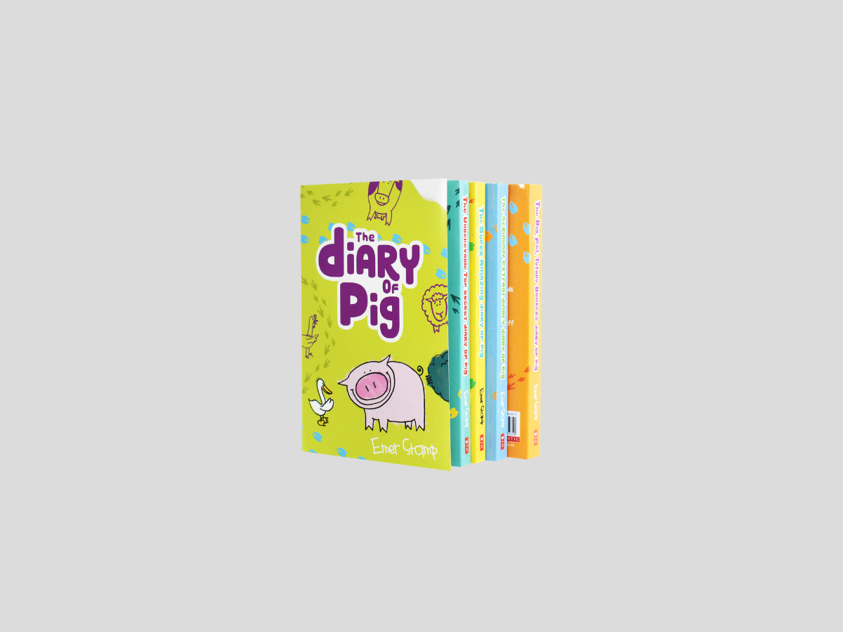 The Diary Of Pig Collection 4 Books Set - Ages 8-11 by Scholastic; 9781407153230