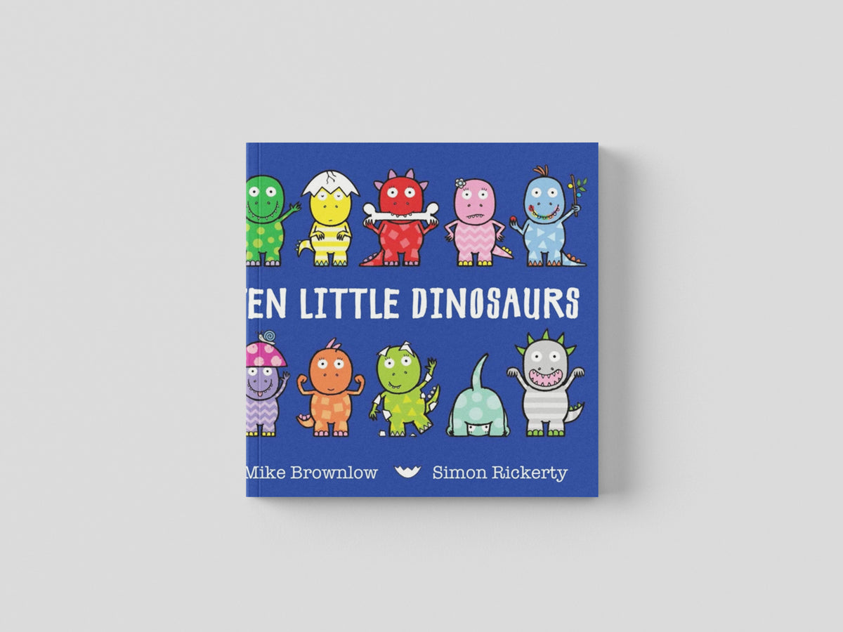 Ten Little Dinosaurs by Mike Brownlow; 9781408334010