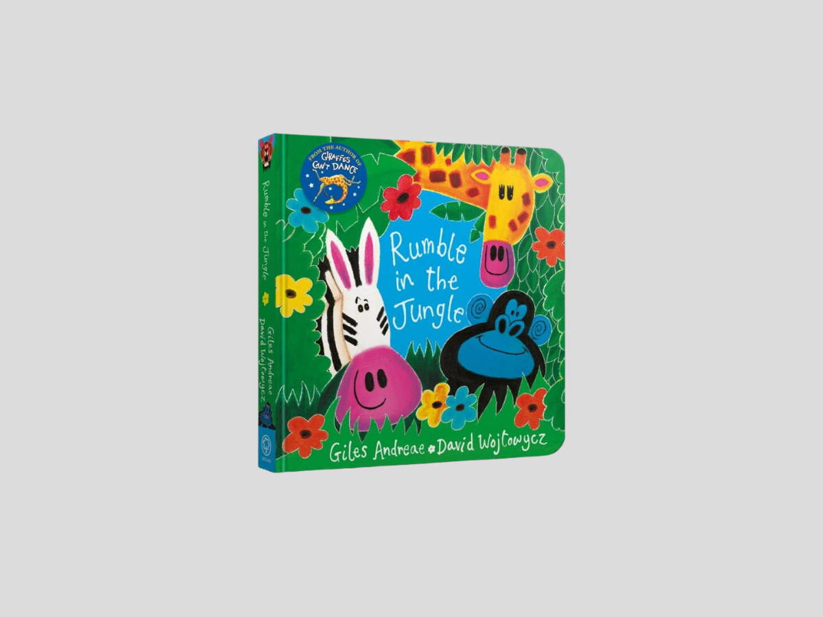Rumble in the Jungle Board Book by Giles Andreae; 9781408352519