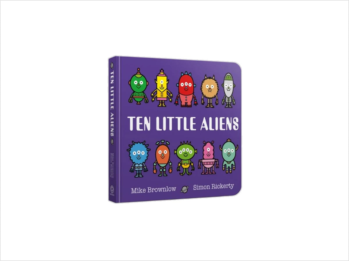 Ten Little Aliens Board Book