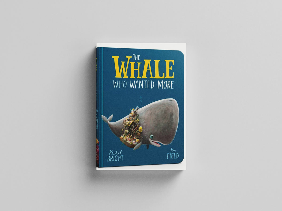 The Whale Who Wanted More Board Book by Hachette Children's Group; 9781408364062