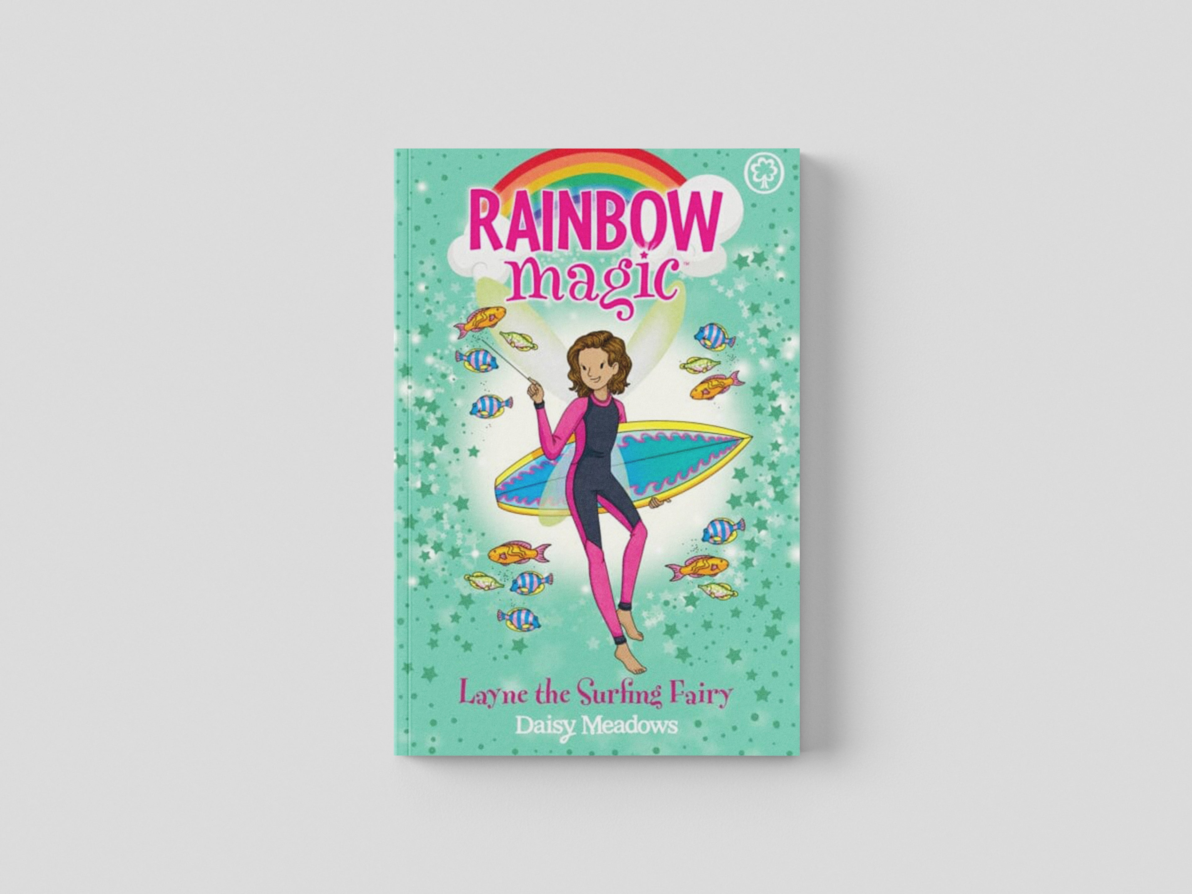 Rainbow Magic: Layne the Surfing Fairy by Daisy Meadows; 9781408364468
