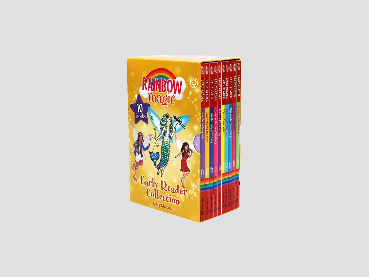 Rainbow Magic Early Reader Collection 10 Books Box Set - Ages 3+ by Daisy Meadows; 9781408364703
