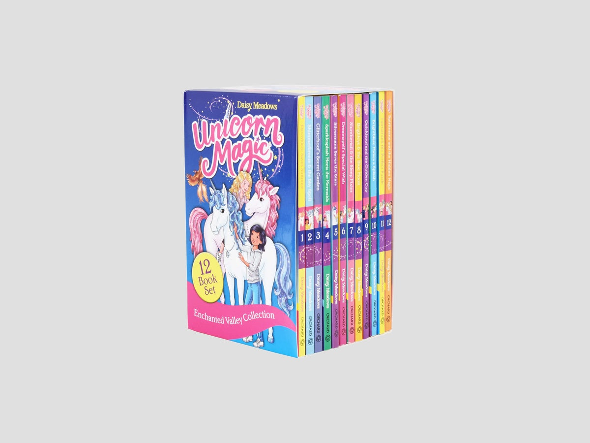 Unicorn Magic Enchanted Valley 12 Books Collection Set - Ages 5-7 by Daisy Meadows; 9781408366271