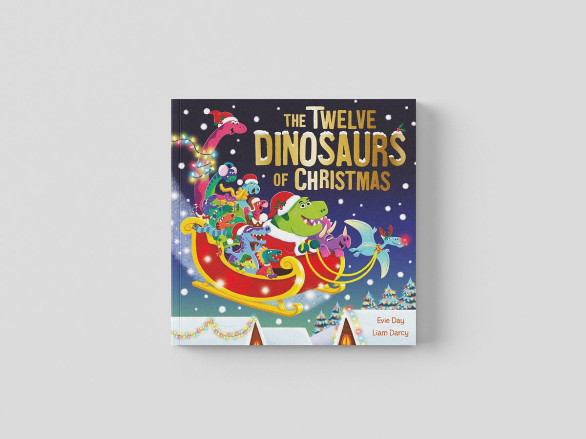 The Twelve Dinosaurs of Christmas by Hachette Children's Group; 9781408367919