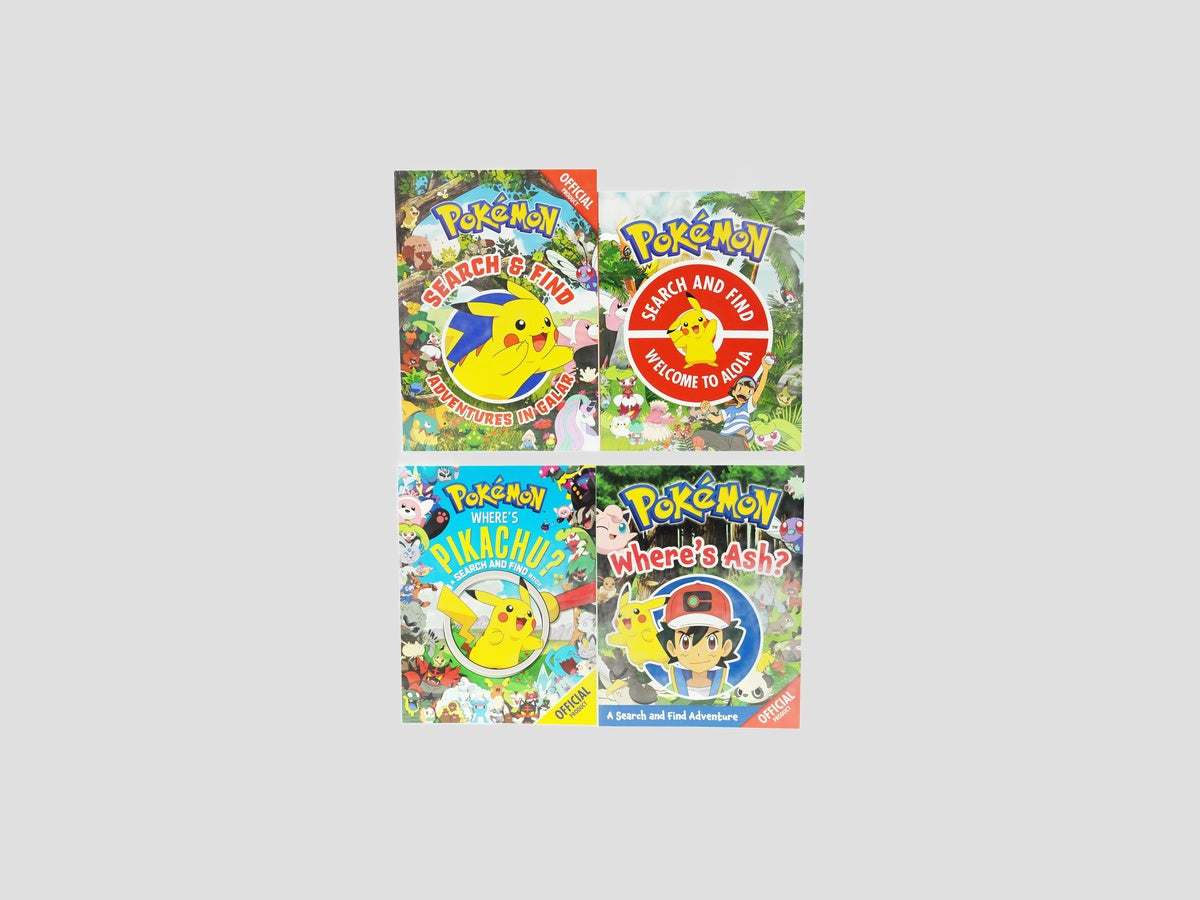 Pokémon Search and Find Collection by Orchard Books; 9781408371299