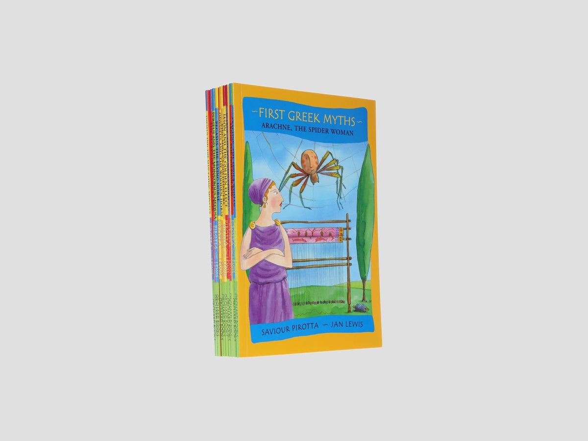 First Greek Myths Series 10 illustrated Books Collection Set - Ages 5-11 by Orchard Books; 9781408374566