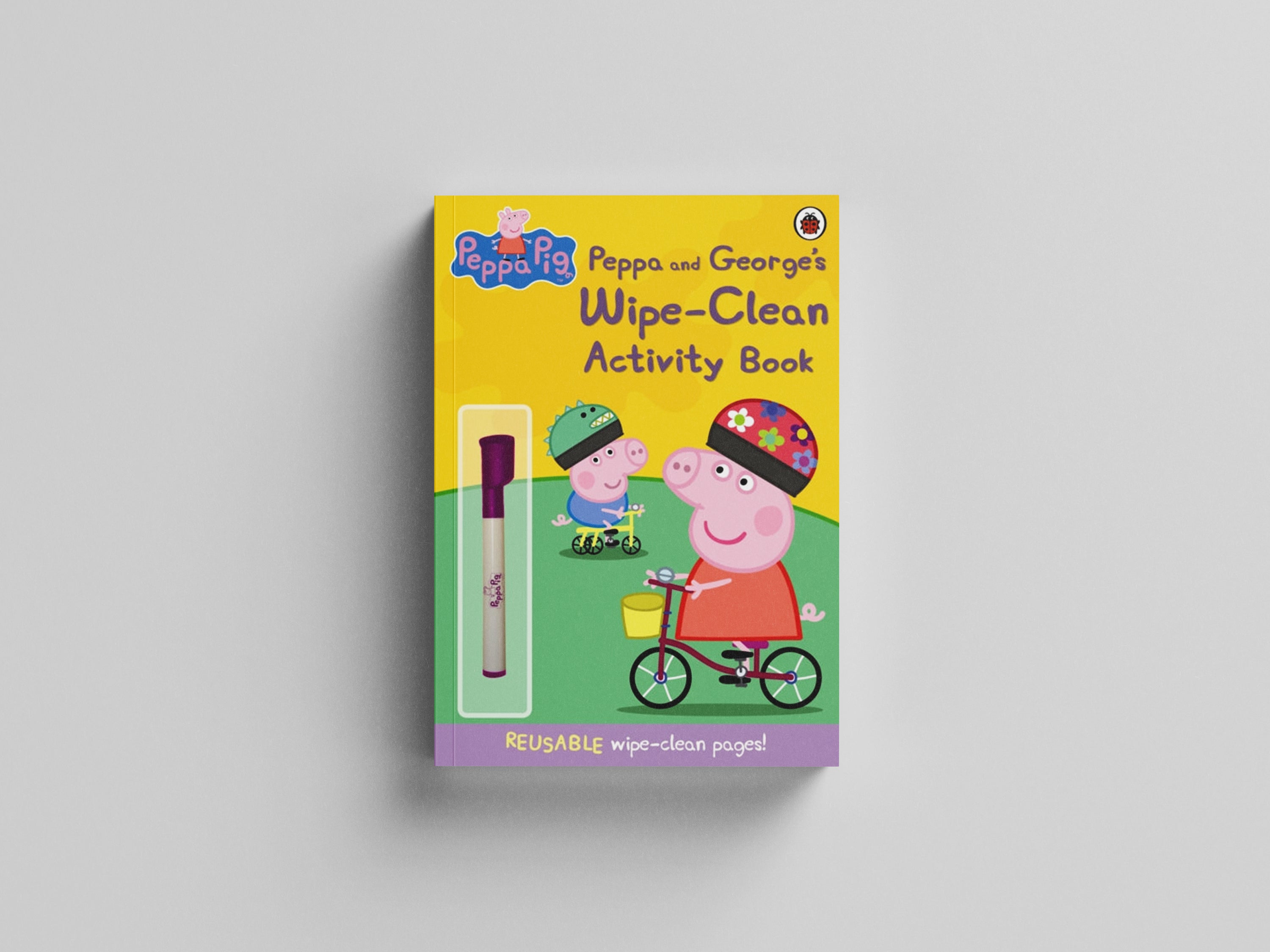 Peppa Pig: Peppa and George's Wipe-Clean Activity Book by Peppa Pig; 9781409308621
