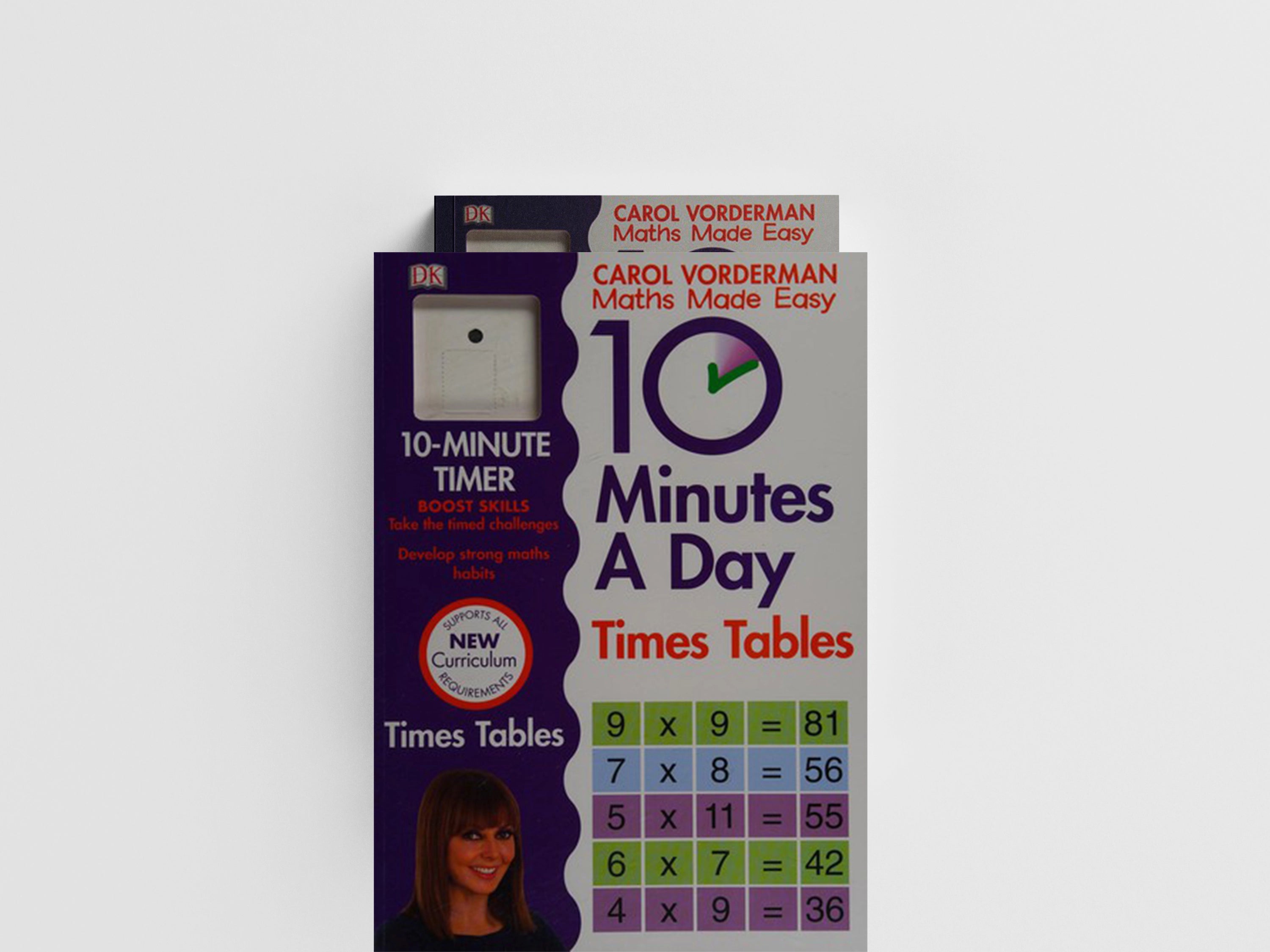 10 Minutes A Day Times Tables, Ages 9-11 (Key Stage 2) by Carol Vorderman; 9781409341406