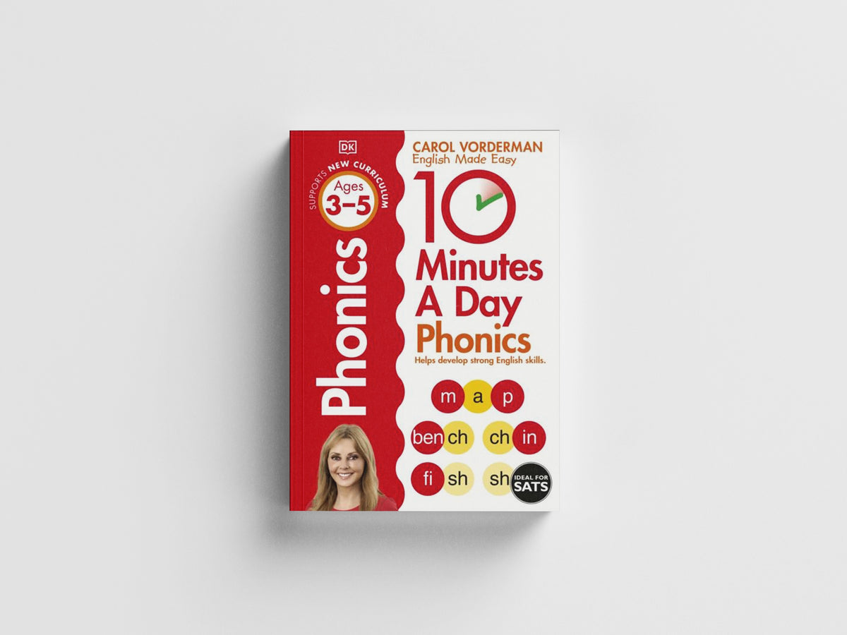 10 Minutes A Day Phonics, Ages 3-5 (Preschool)