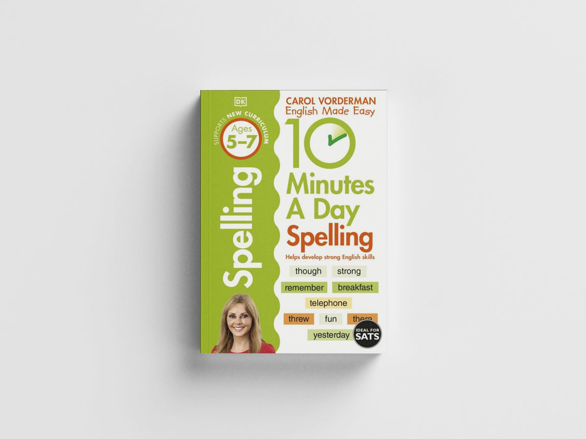 10 Minutes A Day Spelling, Ages 5-7 (Key Stage 1)