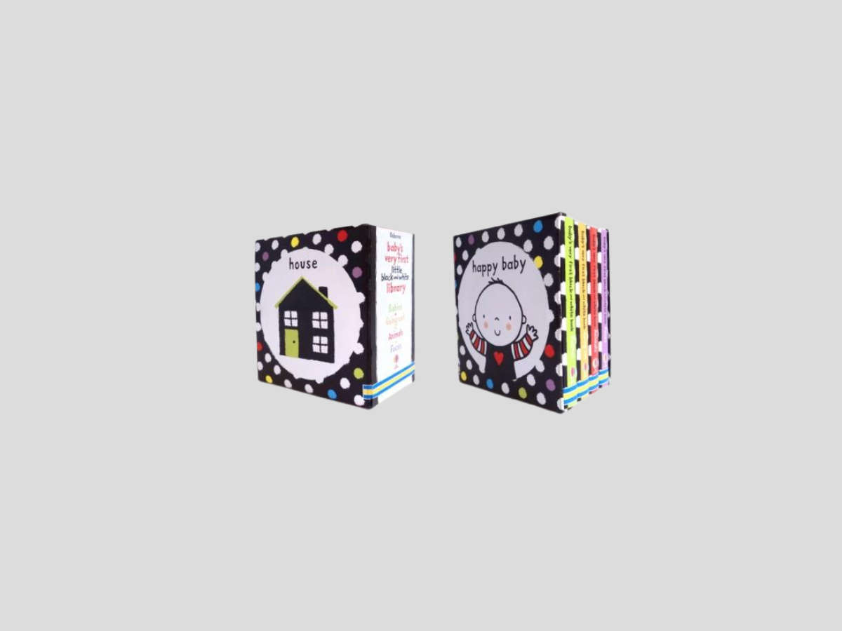 Babys Very First Black & White Little Library by Usborne Publishing Ltd; 9781409537076