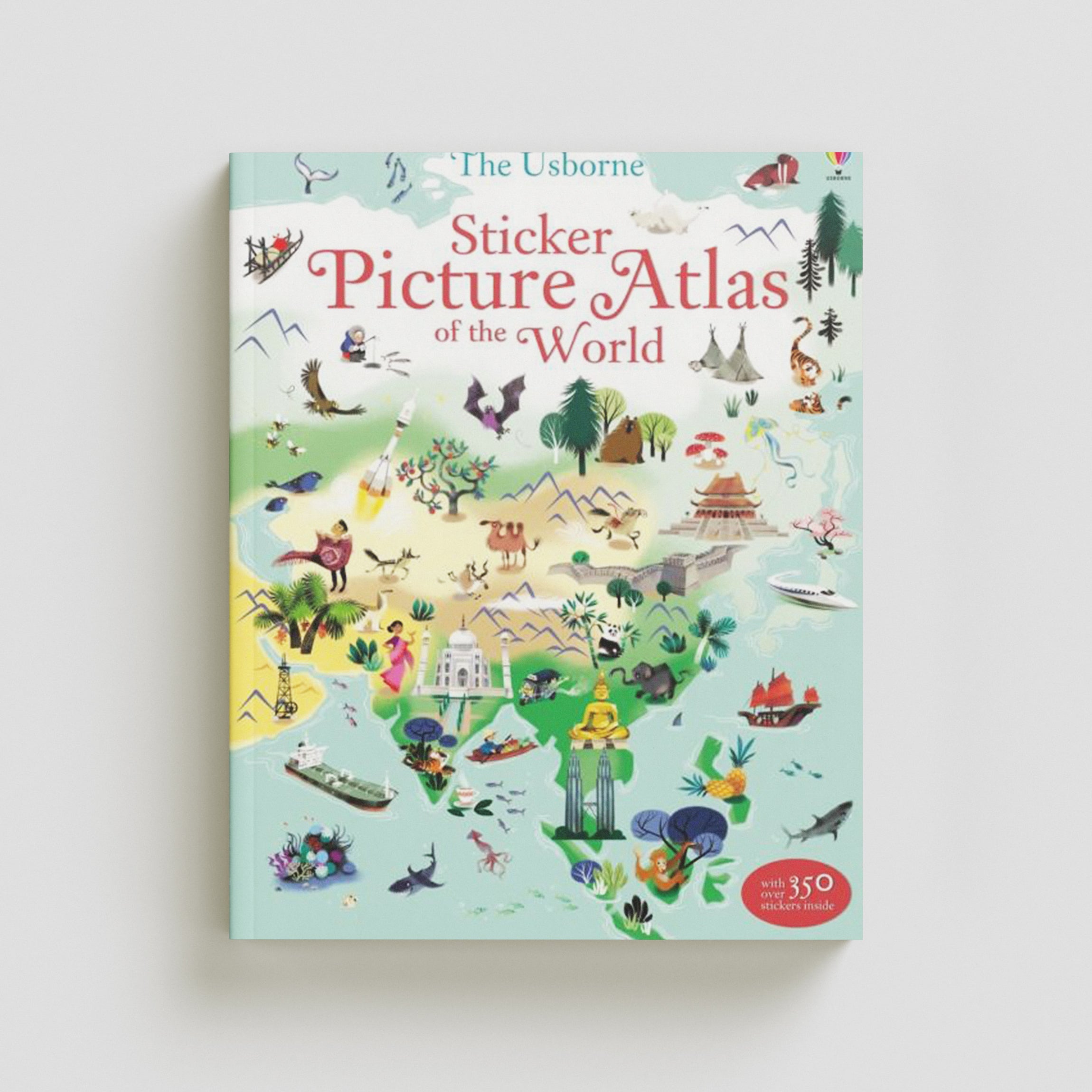 Sticker Picture Atlas of the World by Usborne Publishing Ltd; 9781409550013
