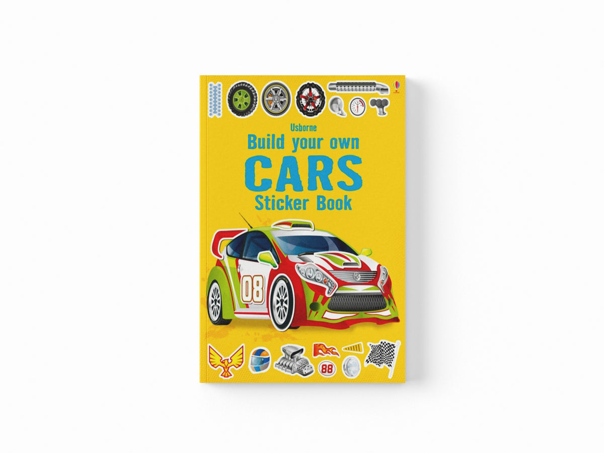 Build your own Cars Sticker book