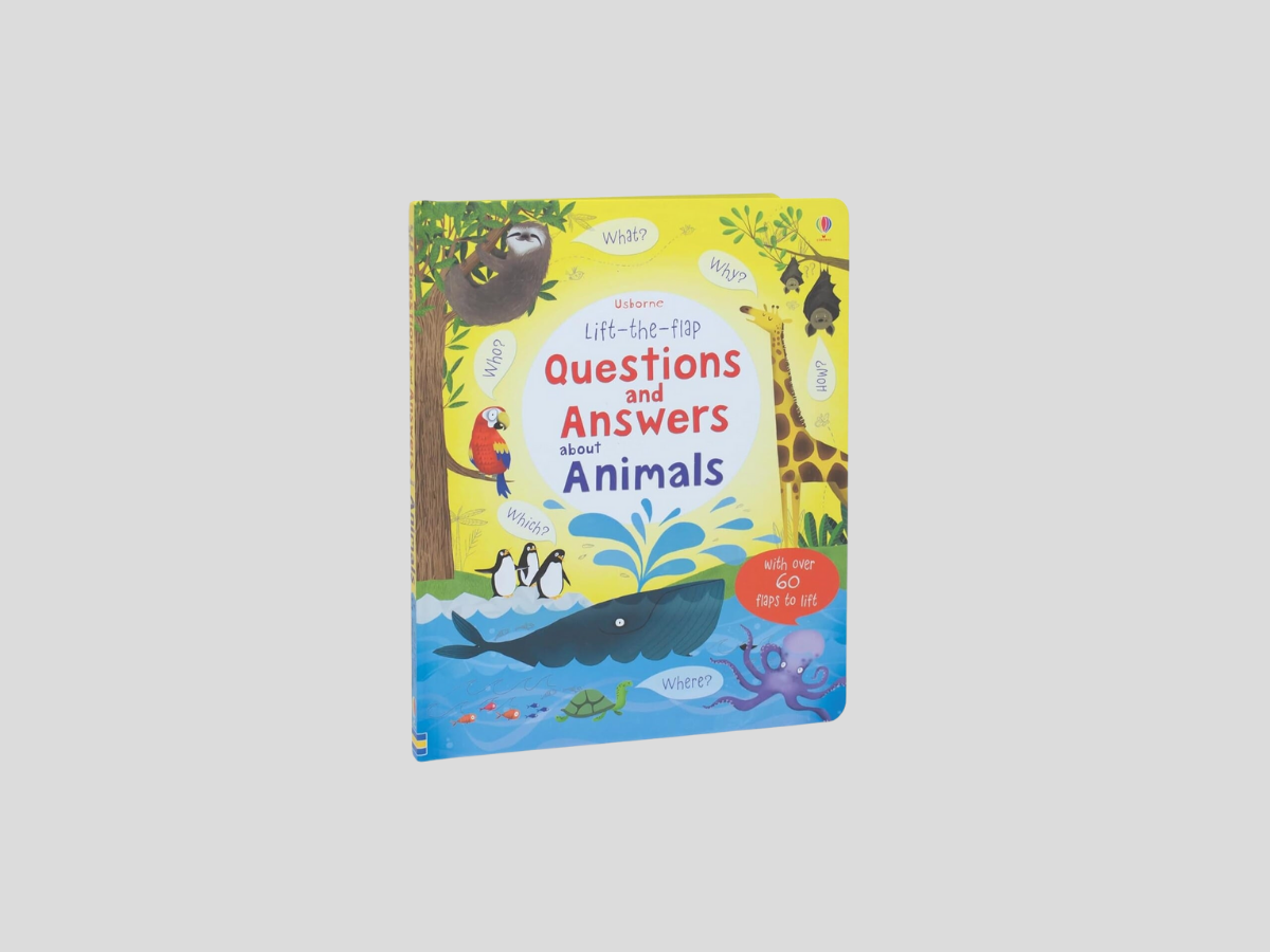 Usborne Lift-the-Flap Questions & Answers about Animals - Ages 5+ by Usborne Publishing Ltd; 9781409562115