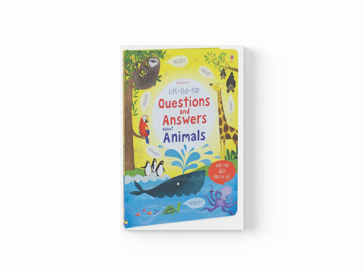 Usborne Lift-the-Flap Questions & Answers about Animals - Ages 5+