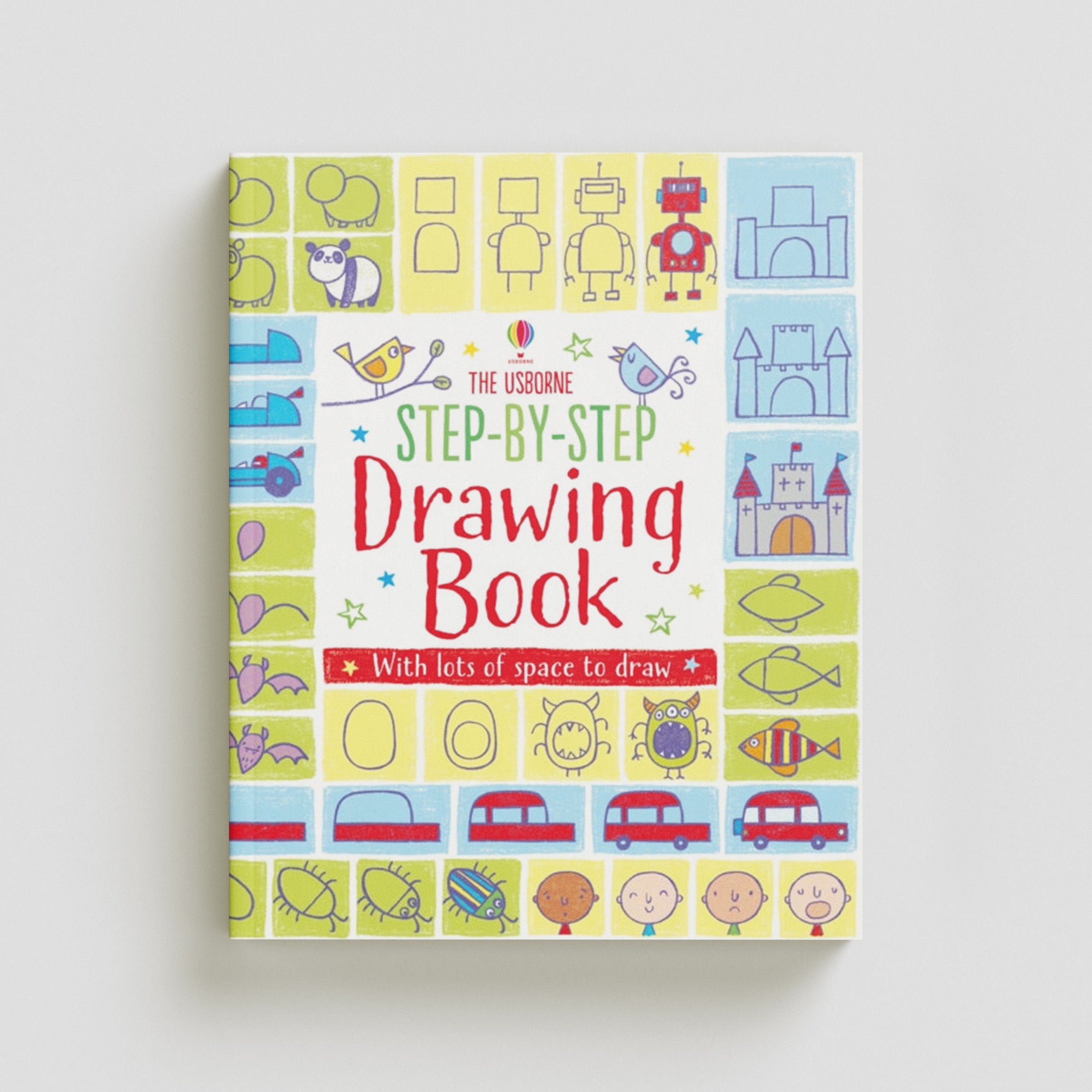 Step-by-step Drawing Book by Fiona Watt; 9781409565192