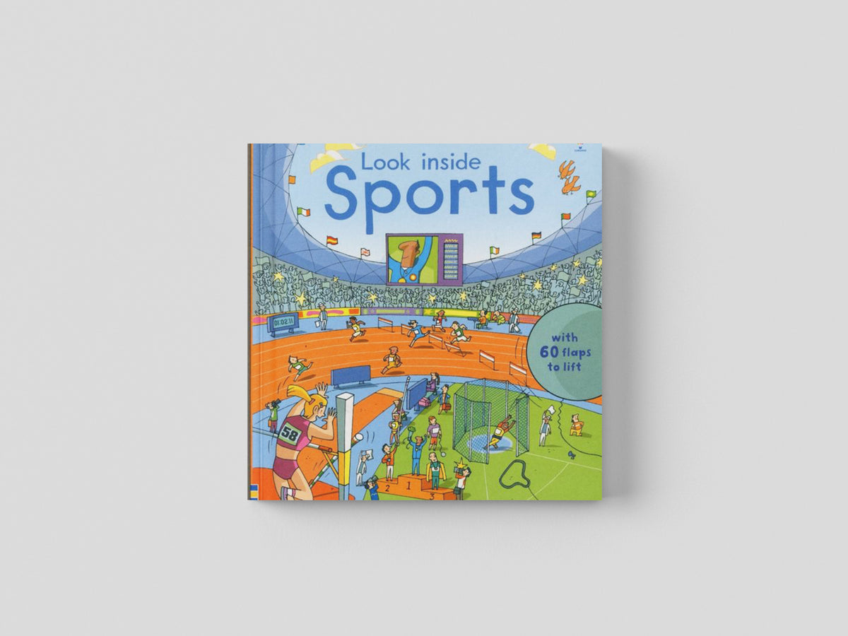 Look Inside Sports by Usborne Publishing Ltd; 9781409566199
