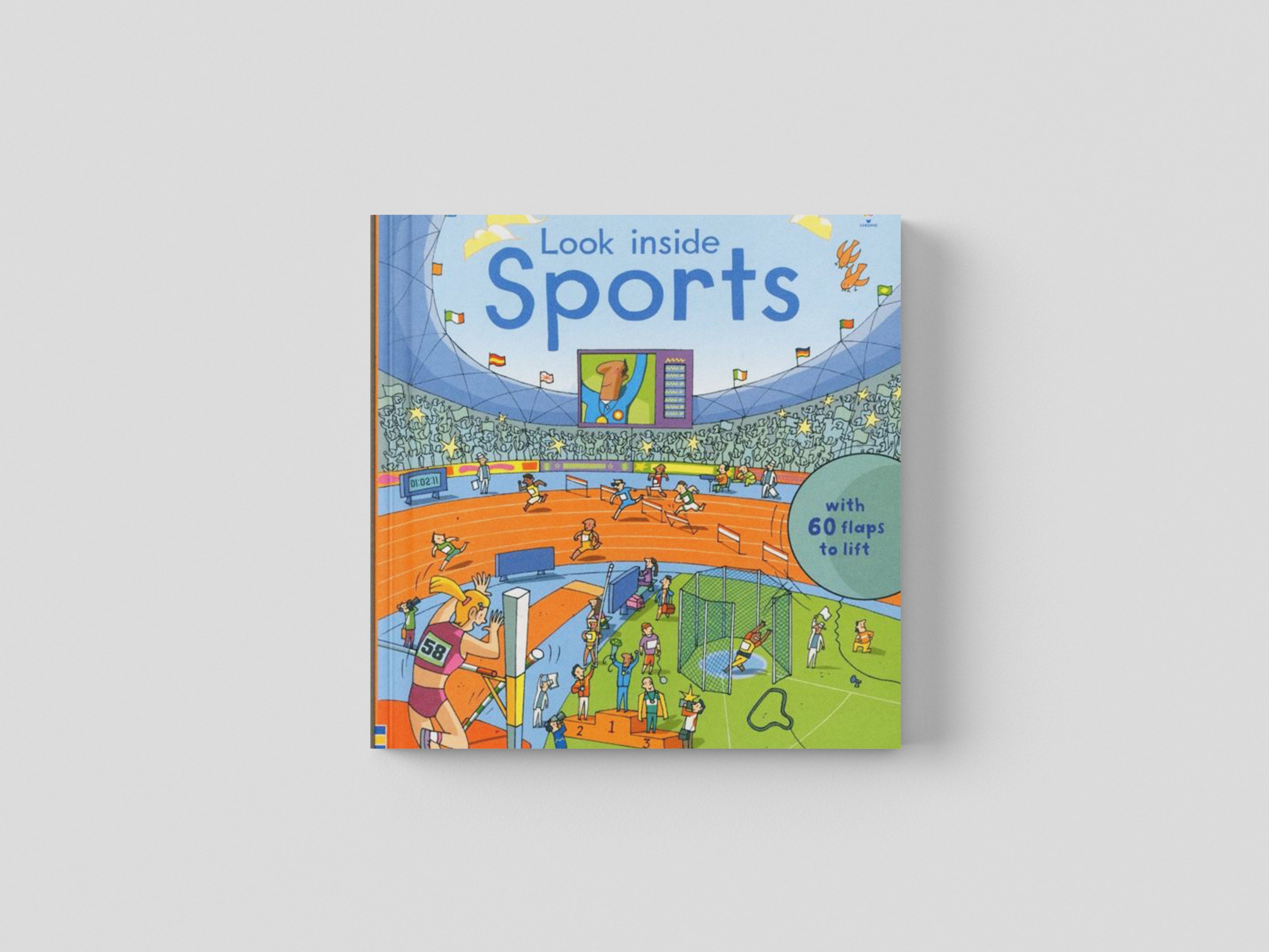 Look Inside Sports by Usborne Publishing Ltd; 9781409566199