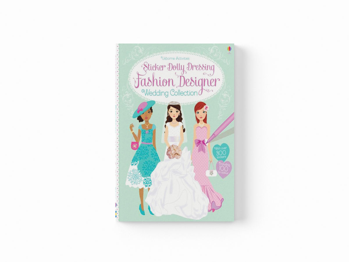 Sticker Dolly Dressing Fashion Designer Wedding Collection