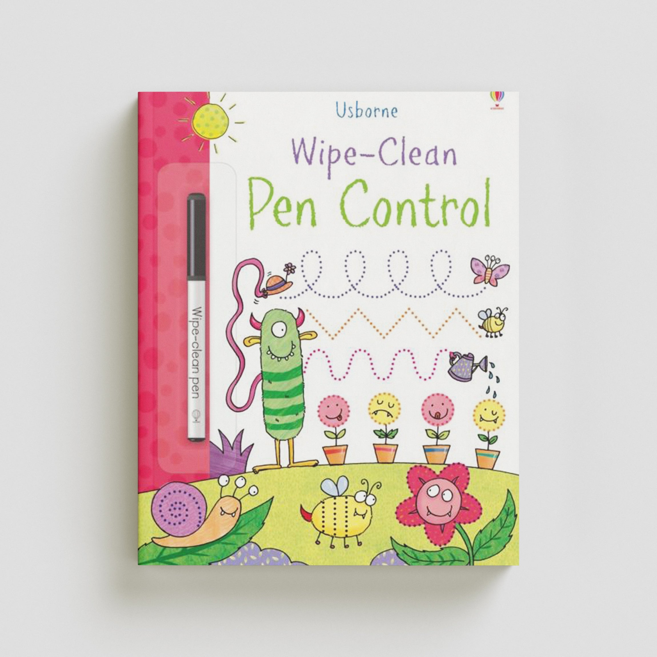 Wipe Clean Pen Control by Usborne Publishing Ltd; 9781409582601