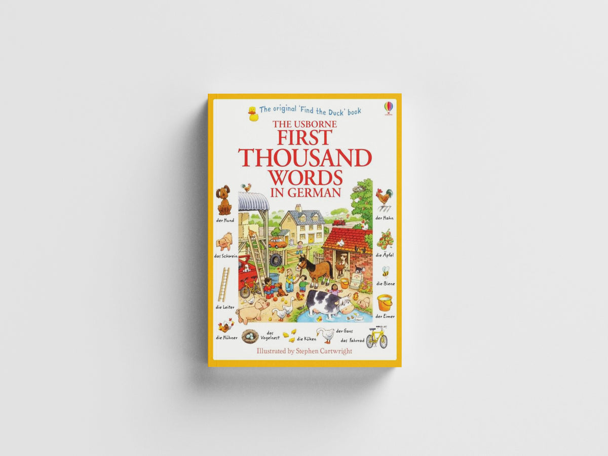First Thousand Words in German