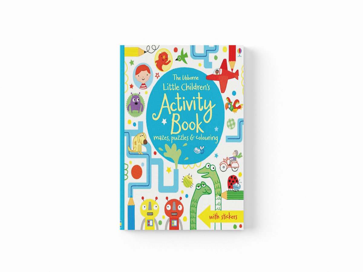 Little Children's Activity Book mazes, puzzles, colouring & other activities