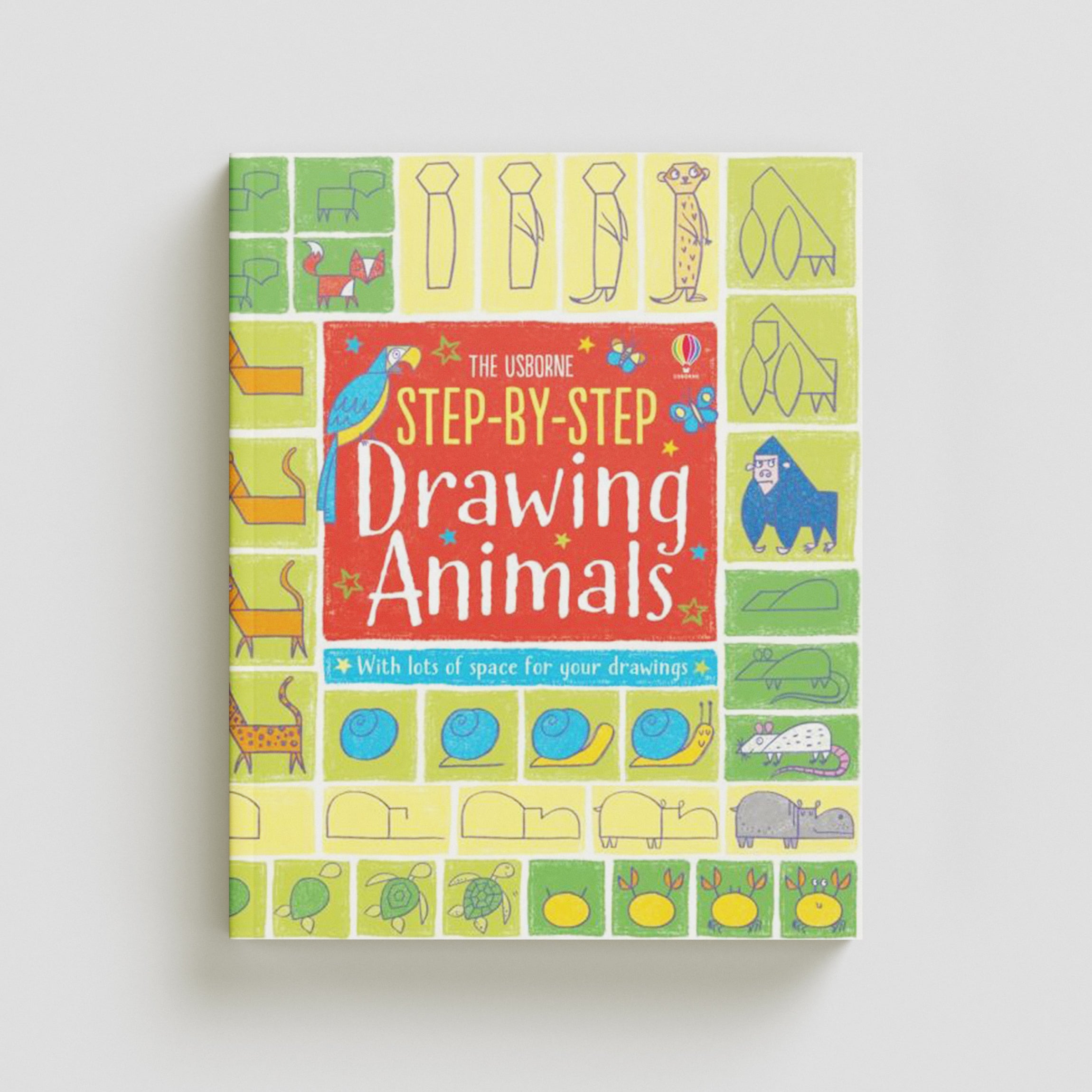 Step-by-Step Drawing Animals by Usborne Publishing Ltd; 9781409587606