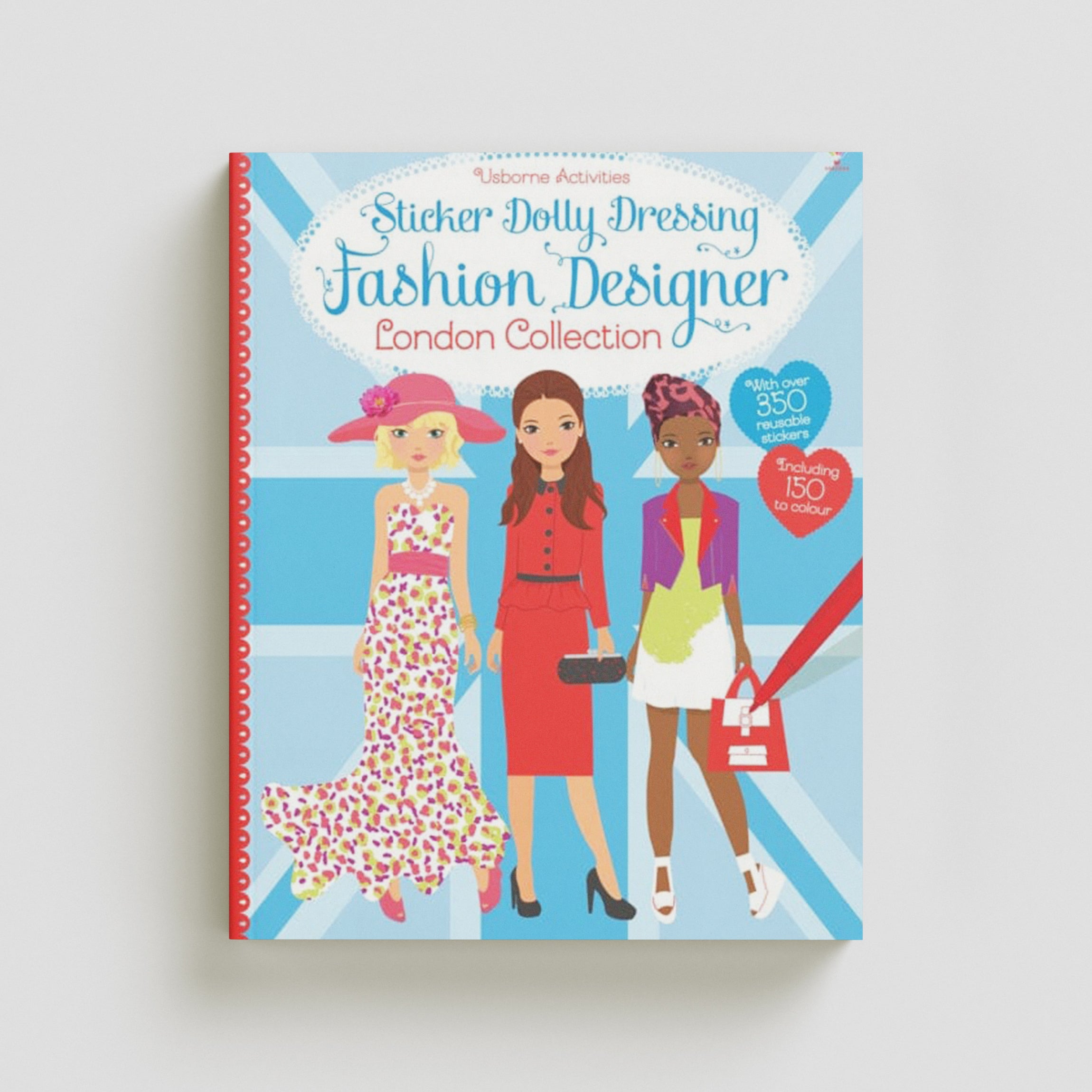 Sticker Dolly Dressing Fashion Designer London Collection by Fiona Watt; 9781409597315