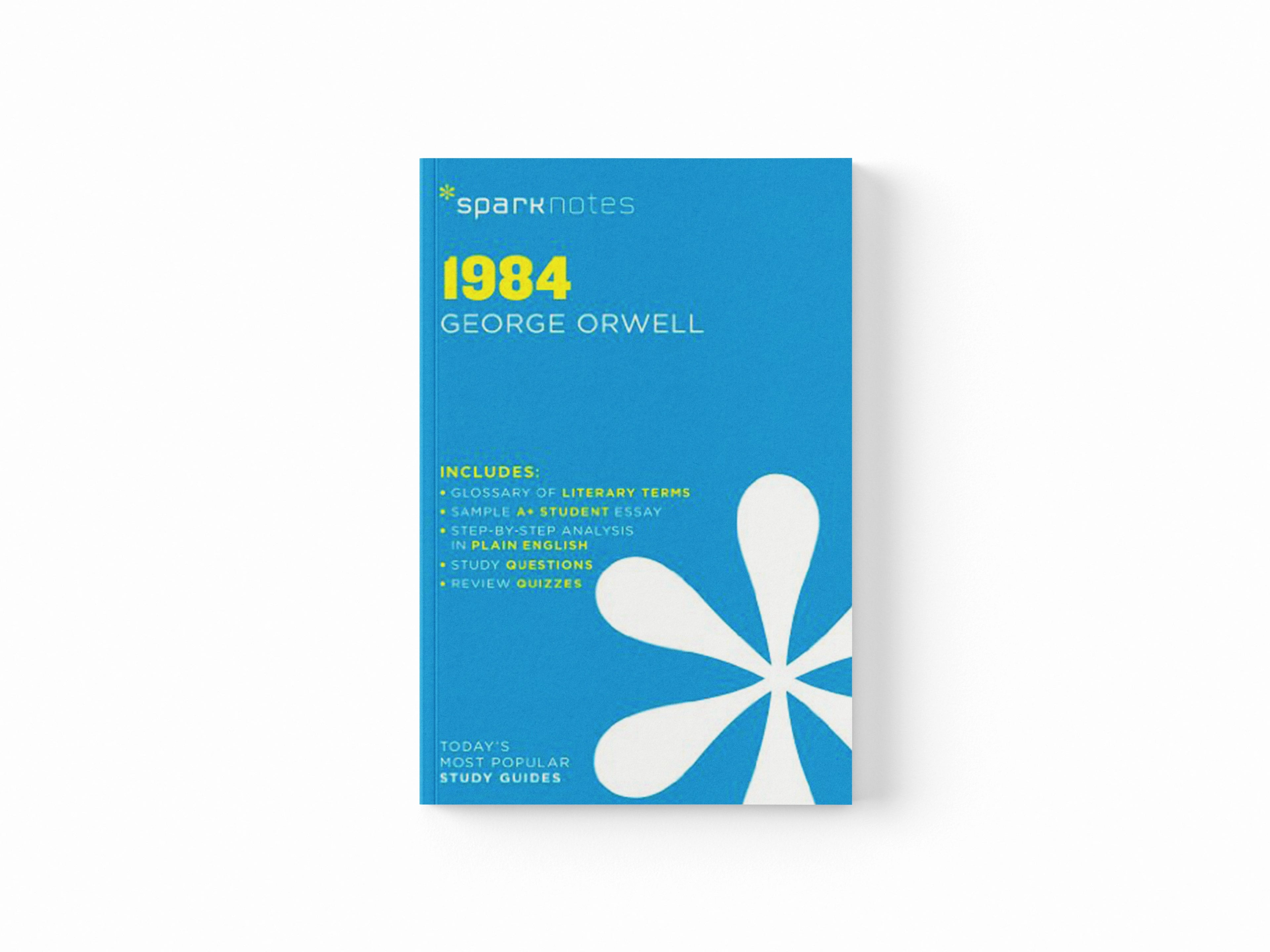 1984 SparkNotes Literature Guide by George Orwell; SparkNotes; 9781411469389