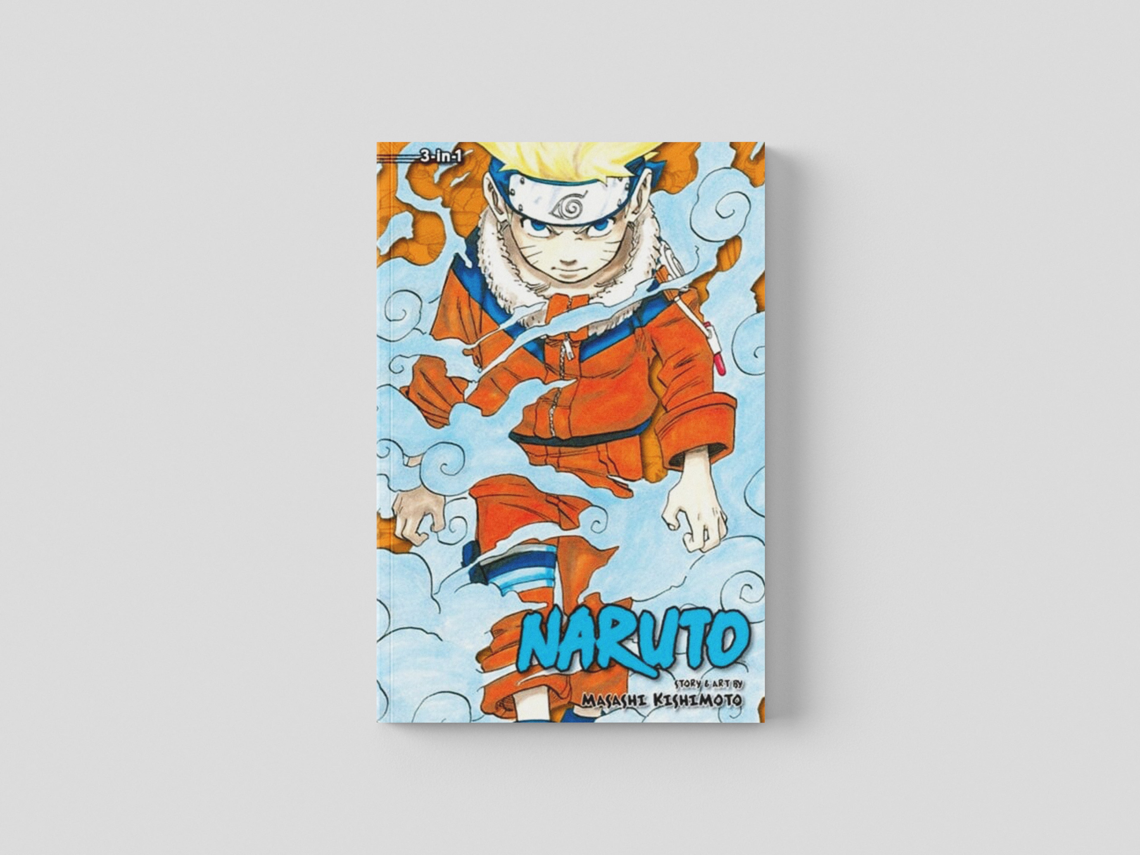 Naruto (3-in-1 Edition), Vol. 1 by Masashi Kishimoto; 9781421539898