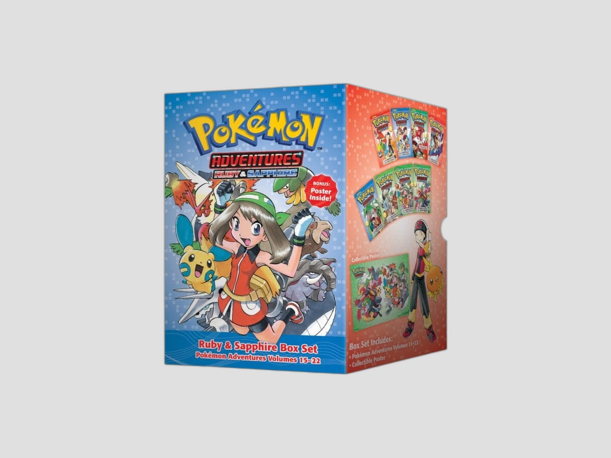 Pokemon Adventures Ruby & Sapphire Box Set by Hidenori Kusaka; 9781421577760