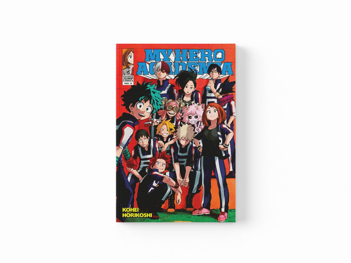 My Hero Academia, Vol. 4 by Kohei Horikoshi; 9781421585116