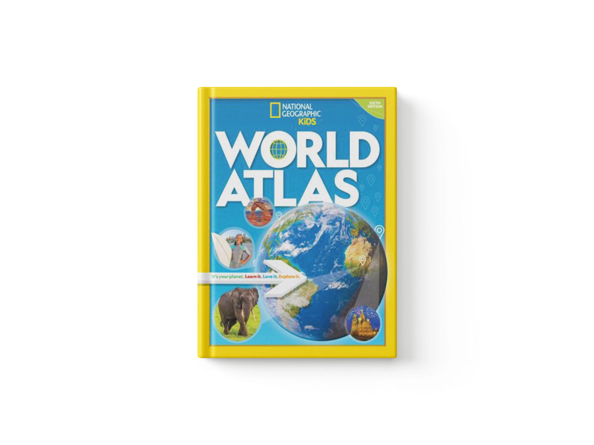 World Atlas by National Geographic Kids; 9781426372285