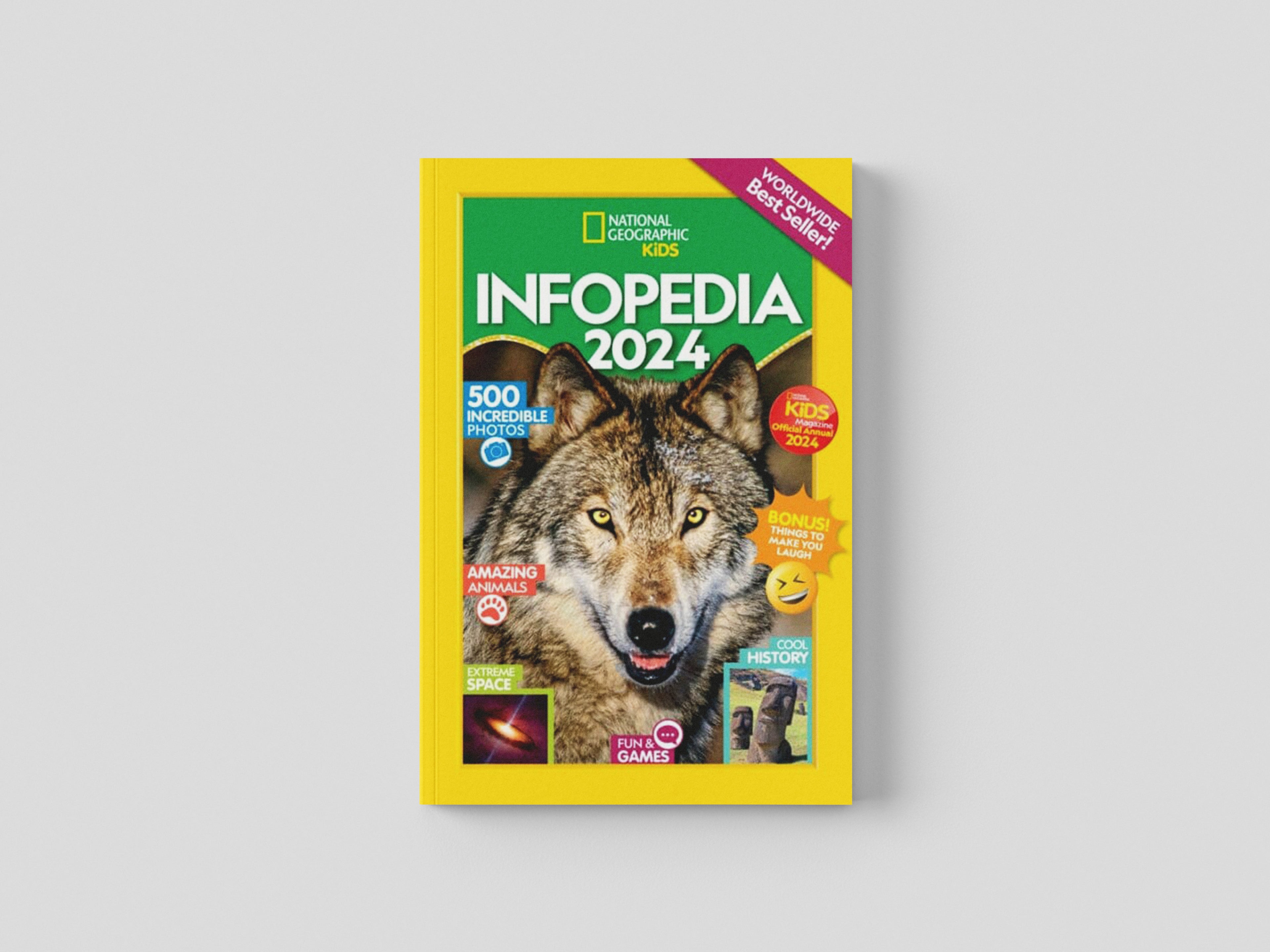 Infopedia 2024 by National Geographic Kids; 9781426375323