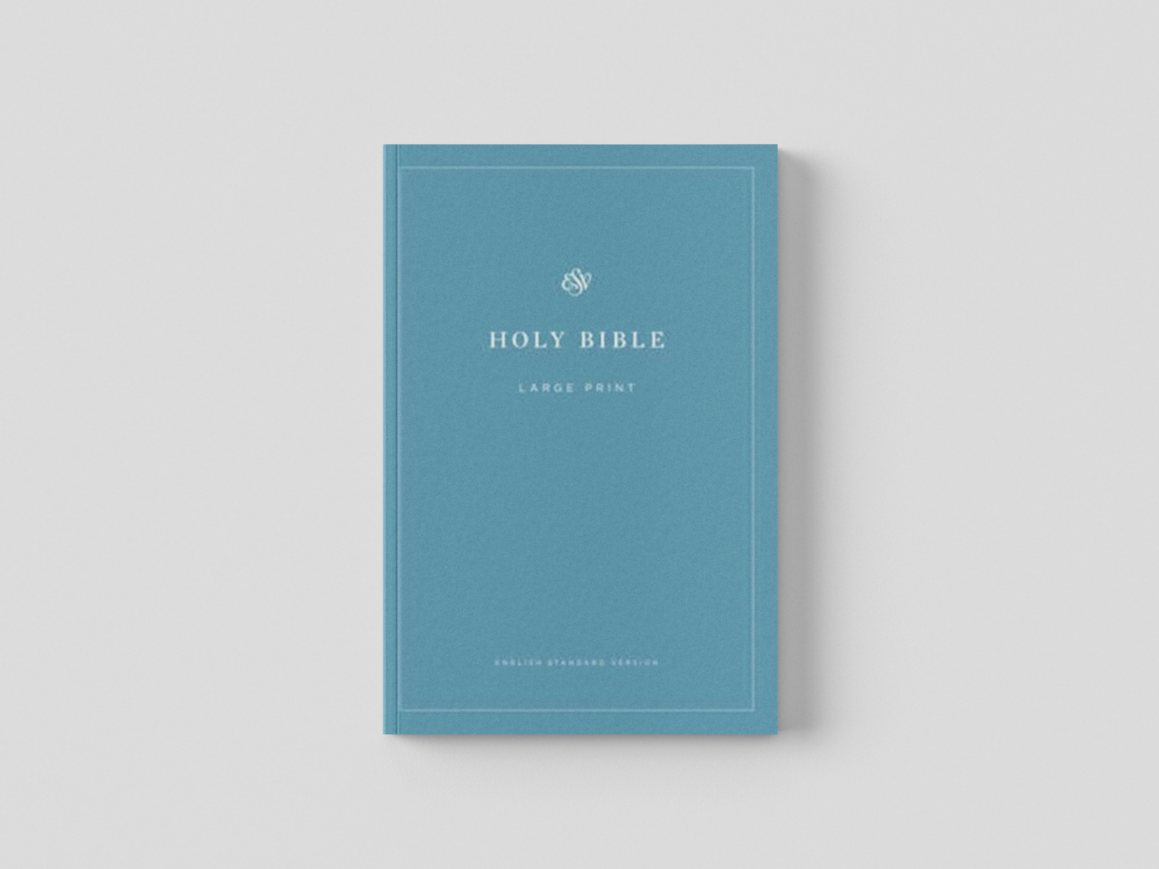 ESV Economy Bible, Large Print by Crossway Books; 9781433558412