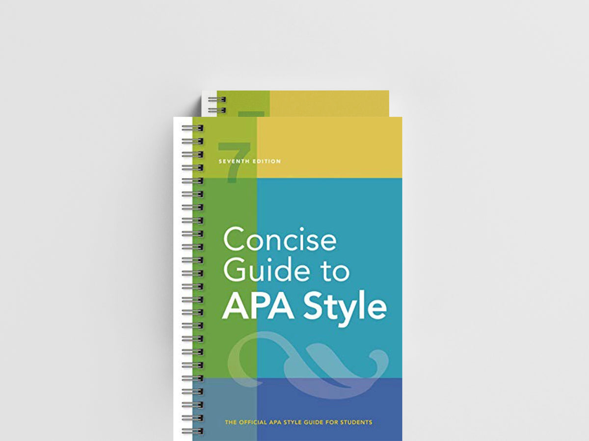 Concise Guide to APA Style by American Psychological Association; 9781433832734