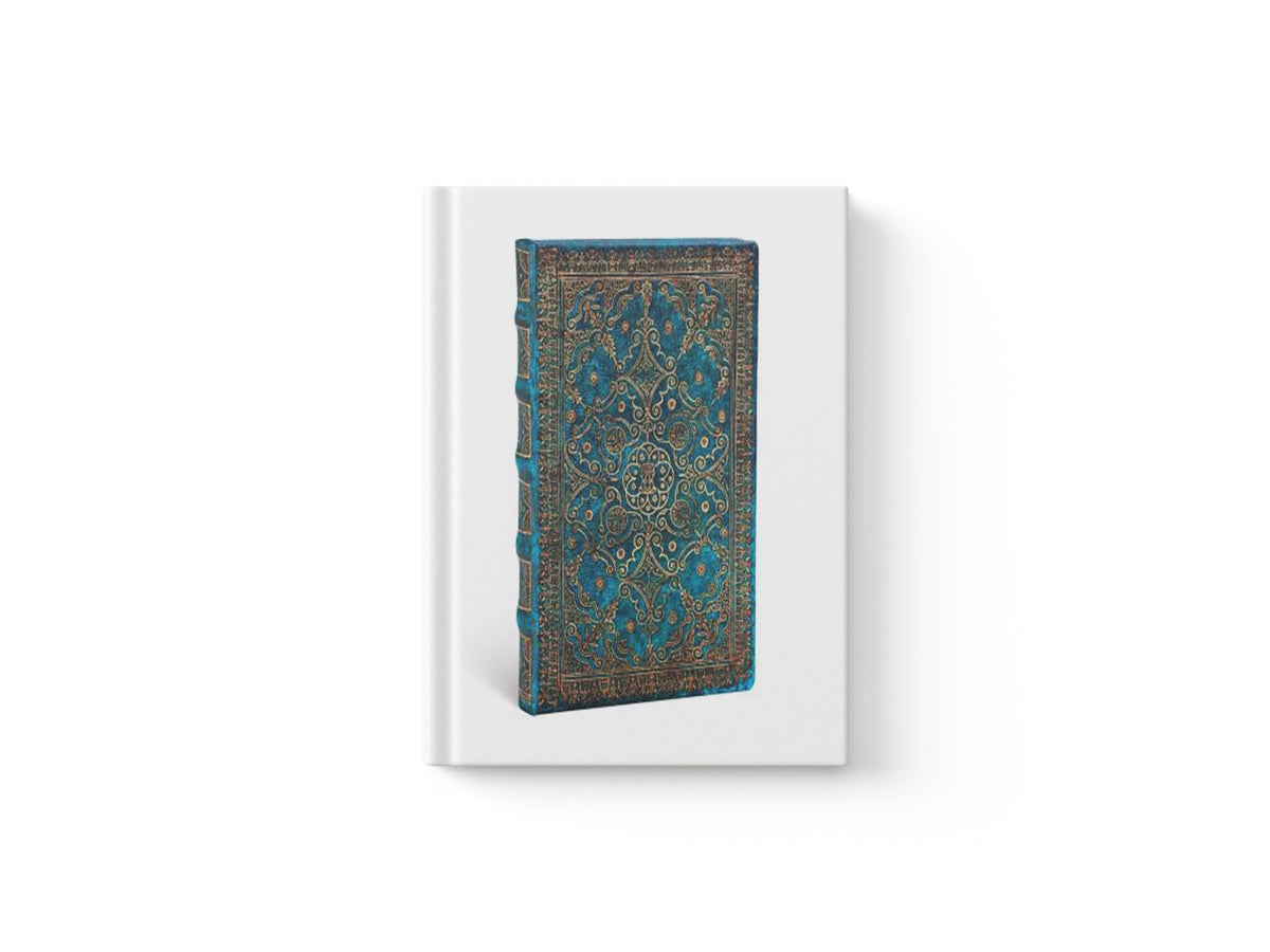 Azure (Equinoxe) Midi Lined Hardcover Journal (Elastic Band Closure) by Paperblanks; 9781439735589